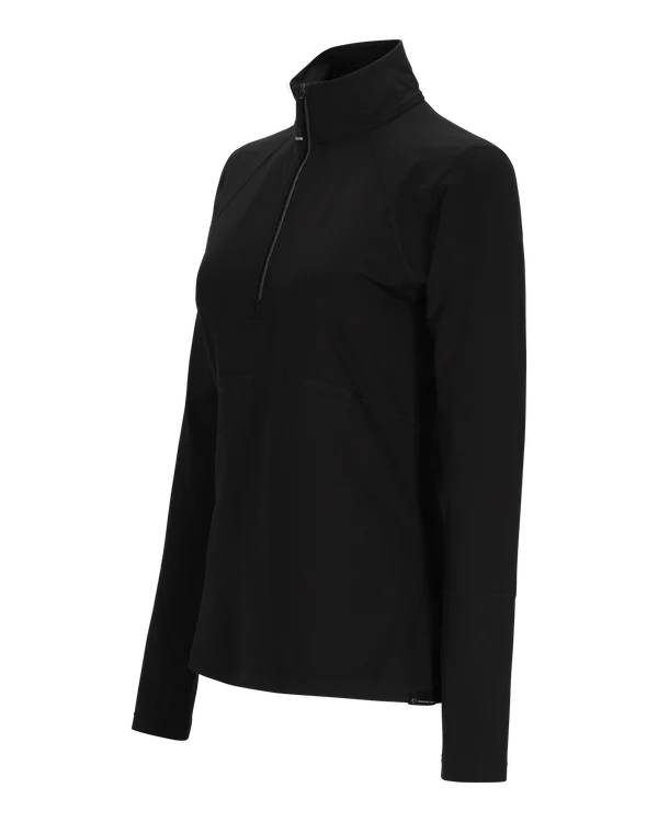 Obermeyer Women's Discover 1/4 Zip-Black-Killington Sports