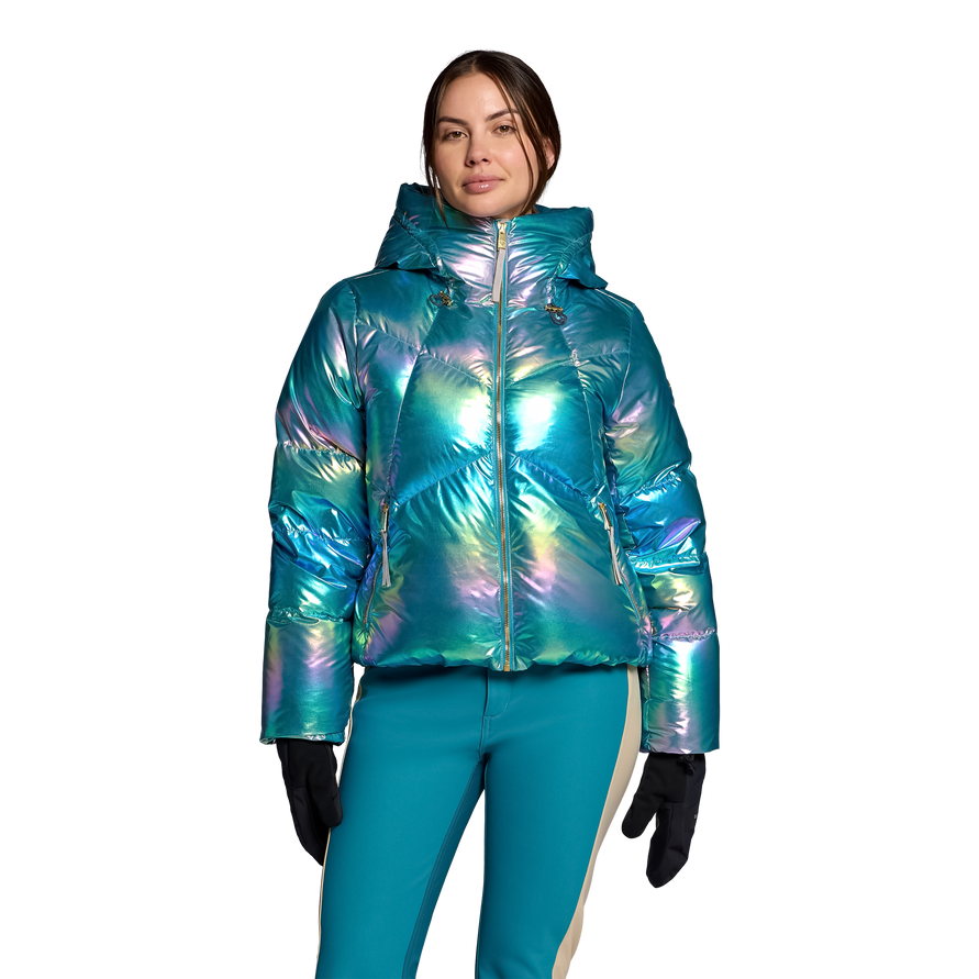 Obermeyer Women's Eris Down Jacket-Riviera-Killington Sports