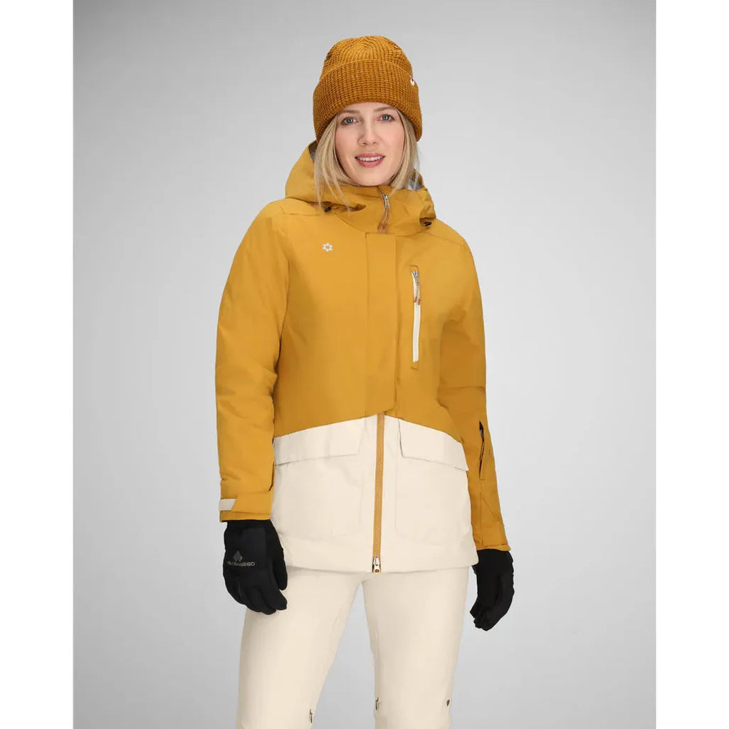 Obermeyer Women's First Tracks Jacket-Burnt Honey-Killington Sports