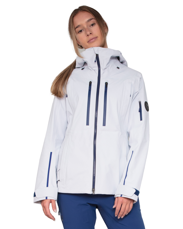 Obermeyer Women's Highlands Shell Jacket-Arctic Fox-Killington Sports
