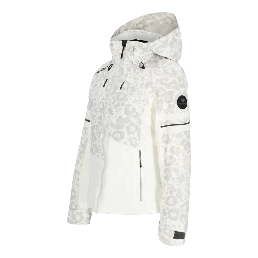 Obermeyer white ski jacket online