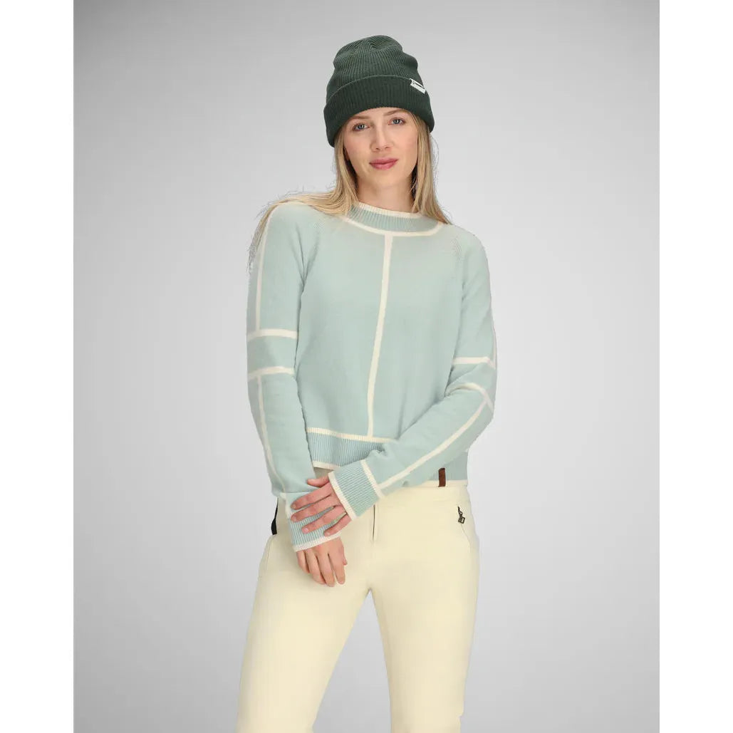 Obermeyer Women's Slopeside Mockneck-Summit Sage-Killington Sports