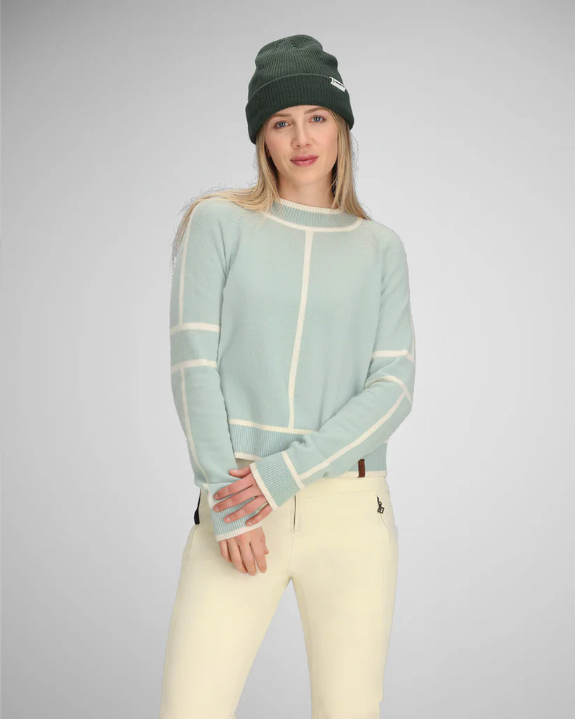 Obermeyer Women's Slopeside Mockneck-Summit Sage-Killington Sports
