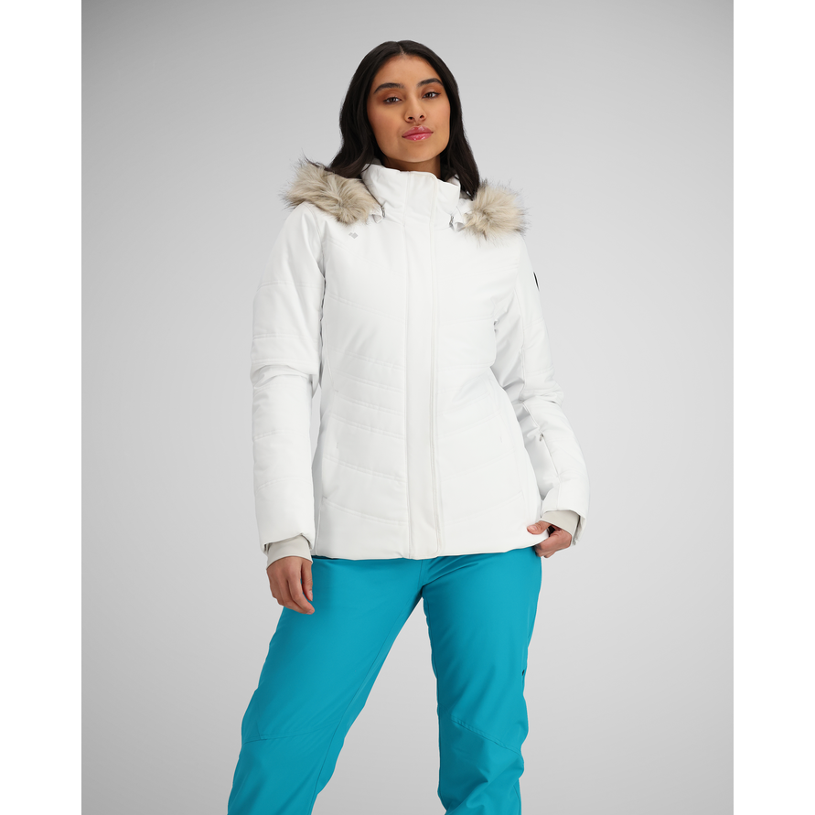 Obermeyer Women's Tuscany Elite Jacket-White-Killington Sports