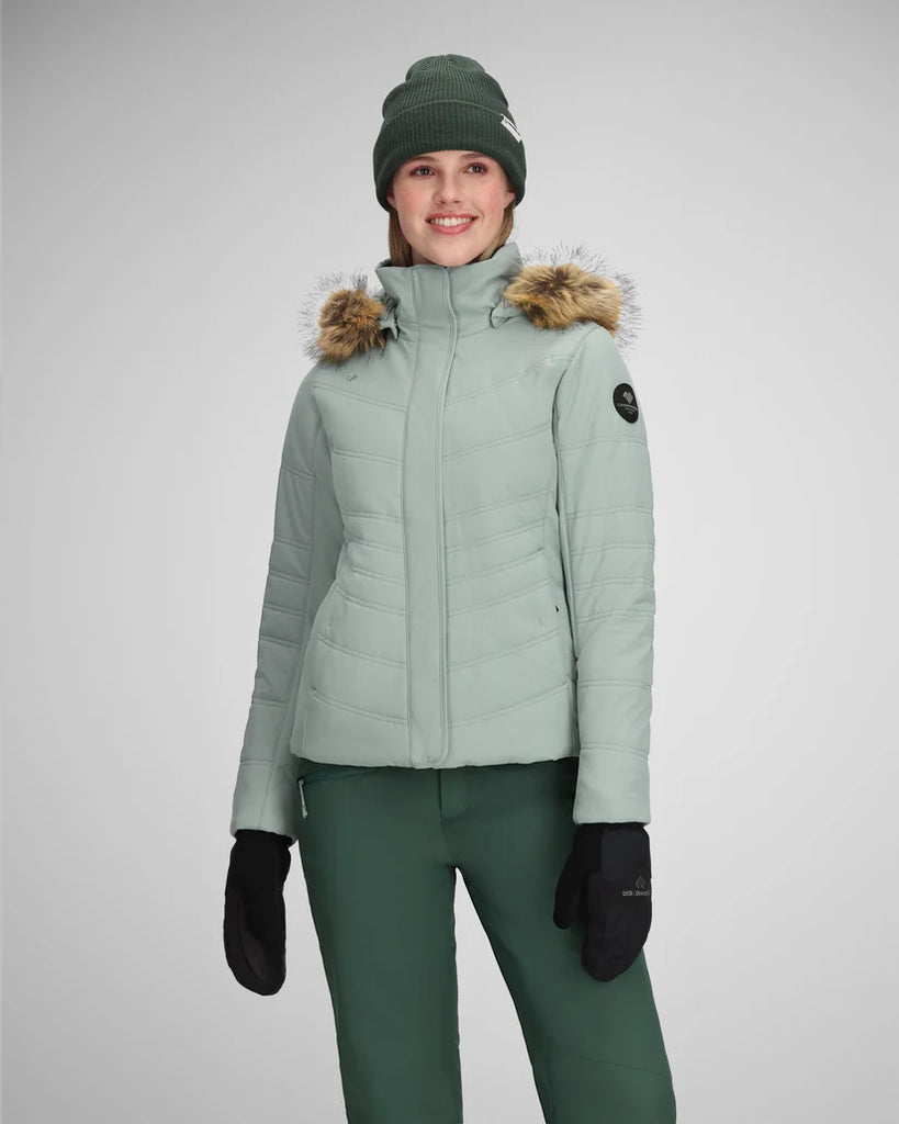 Obermeyer Women's Tuscany II Jacket-Summit Sage-Killington Sports