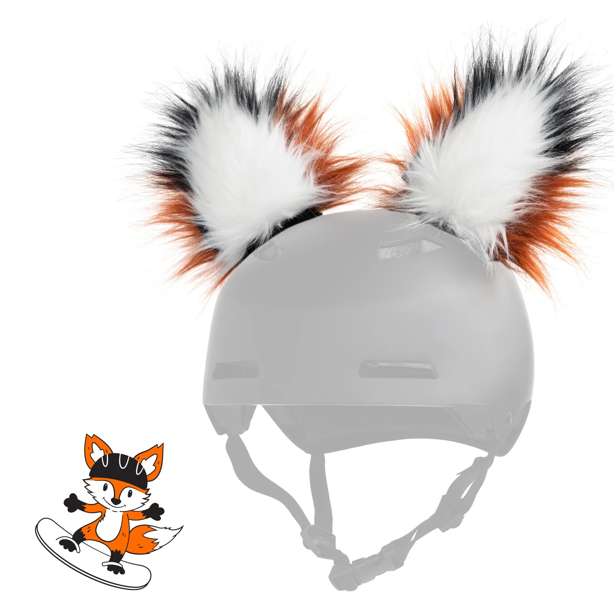 Parawild Attachable Helmet Accessories-Sinopa the Fox-Killington Sports