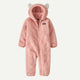 Patagonia Baby Furry Friends Fleece Bunting-Mallow Pink-Killington Sports