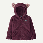 Patagonia Baby Furry Friends Fleece Hoody-Berry Fig-Killington Sports
