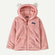 Patagonia Baby Furry Friends Fleece Hoody-Mallow Pink-Killington Sports