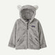 Patagonia Baby Furry Friends Fleece Hoody-Salt Grey-Killington Sports