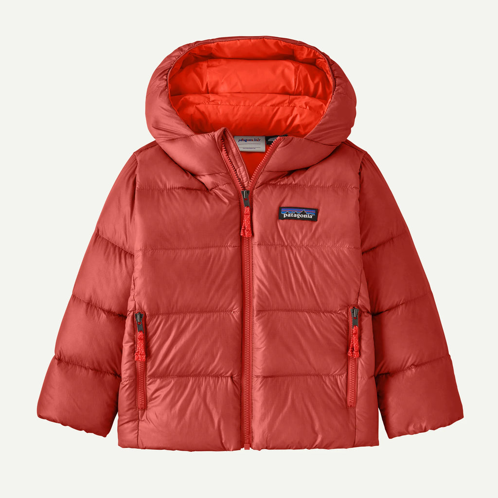 Patagonia Baby Hi-Loft Down Sweater™ Hoody-Amanita Red-Killington Sports