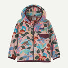 Patagonia Baby Micro D Snap-T Jacket-Hopes and Blooms: Fuzzy Mauve-Killington Sports