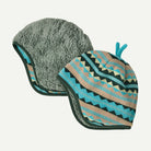 Patagonia Baby Reversible Beanie-Diamond Stripe: Snowmelt Blue-Killington Sports