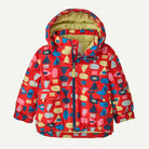 Patagonia Baby Snow Pile Jacket-Forest Being: Sizzle Red-Killington Sports
