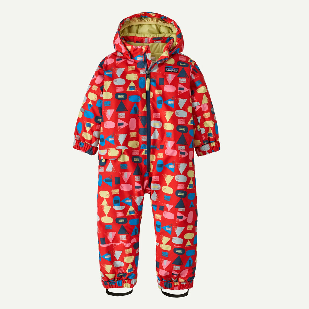 Patagonia Baby Snow Pile One-Piece-Forest Being: Sizzle Red-Killington Sports