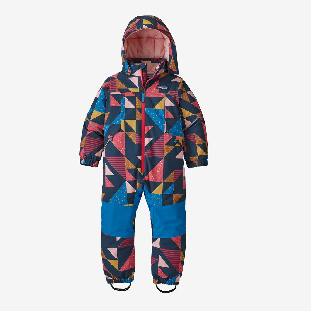 Patagonia Baby Snow Pile One-Piece Snow Suit-Cozy as it Gets: Crater Blue-Killington Sports
