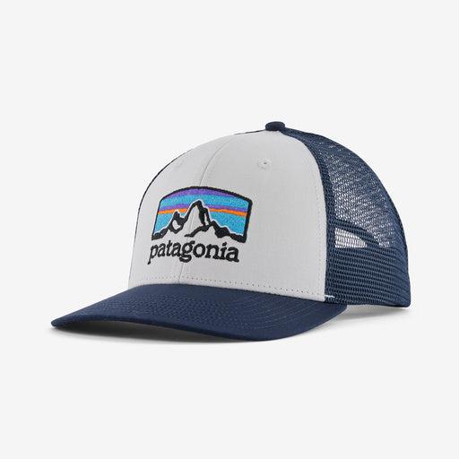 Patagonia Fitz Roy Horizons Trucker Hat-White/New Navy-Killington Sports