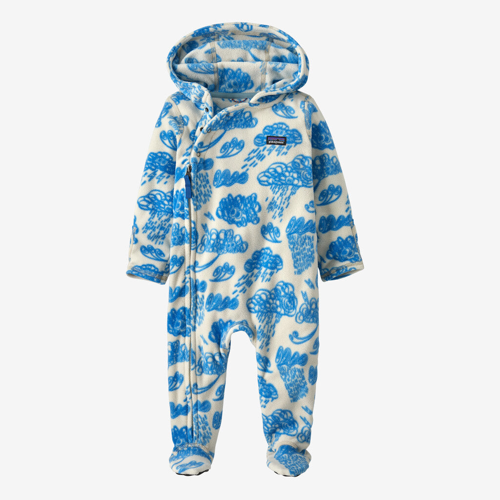 Patagonia Infant Micro D® Fleece Bunting-Windy and Stormy: Dark Natural-Killington Sports