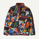 Patagonia Kids' Lightweight Synchilla® Snap-T® Fleece Pullover-Let's Chat: Den Brown-Killington Sports