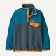 Patagonia Kids' Lightweight Synchilla® Snap-T® Fleece Pullover-Summit Blue-Killington Sports