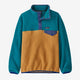 Patagonia Kids' Lightweight Synchilla® Snap-T® Fleece Pullover-Dried Mango-Killington Sports