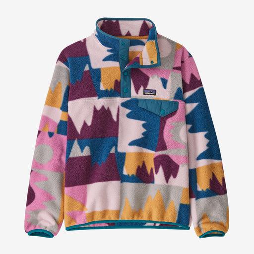 Patagonia Kids' Lightweight Synchilla® Snap-T® Fleece Pullover-Frontera: Marble Pink-Killington Sports