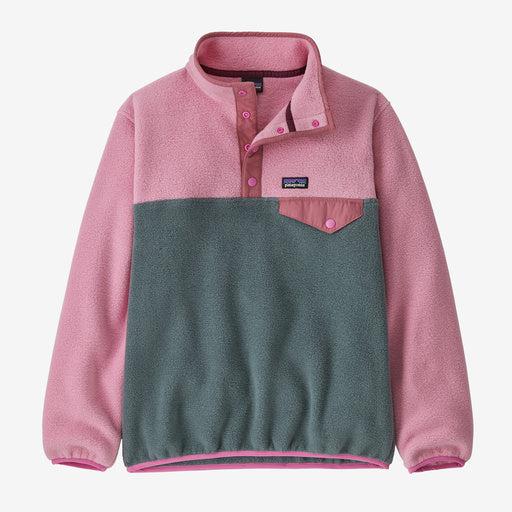 Patagonia Kids' Lightweight Synchilla® Snap-T® Fleece Pullover-Nouveau Green-Killington Sports