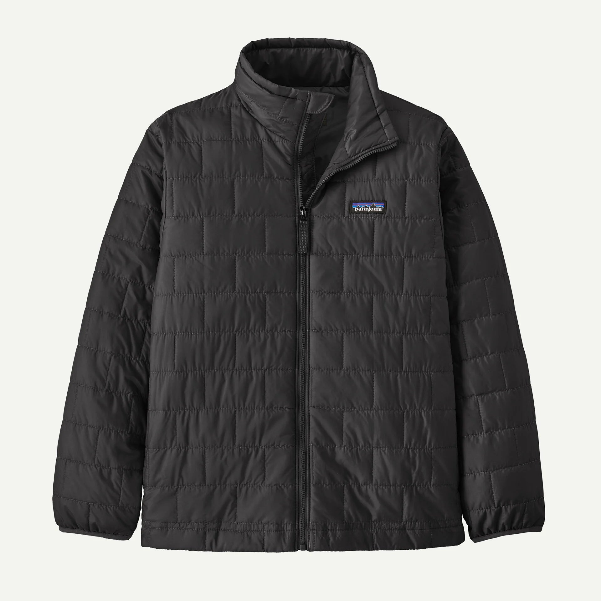 Patagonia Kids' Nano Puff Brick Quilt Jacket-Black-Killington Sports