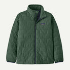 Patagonia Kids' Nano Puff Brick Quilt Jacket-Canopy Green-Killington Sports