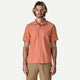 Patagonia Men's Back Step Shirt-Swell Dobby: Coal Orange-Killington Sports