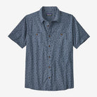 Patagonia Men's Back Step Shirt-Tiny Islands: Utility Blue-Killington Sports