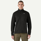 Patagonia Men's Better Sweater® 1/4-Zip Fleece-Black-Killington Sports