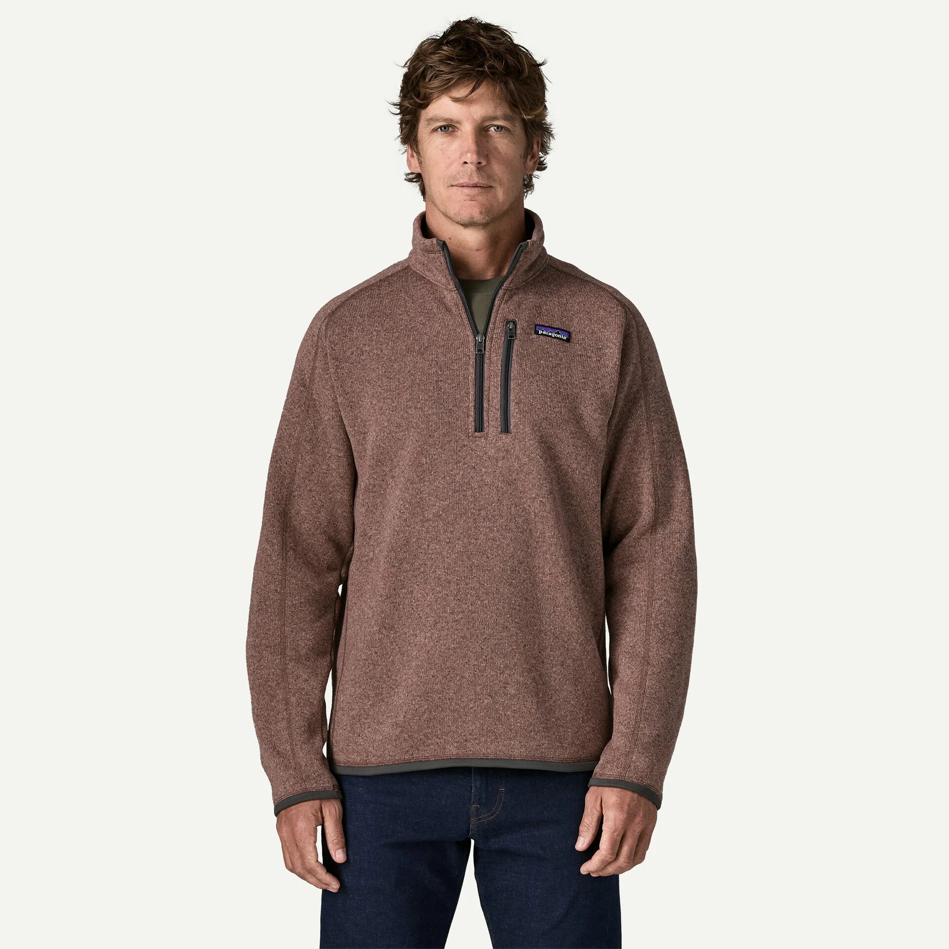 Patagonia Men's Better Sweater® 1/4-Zip Fleece-Moonrise Taupe-Killington Sports