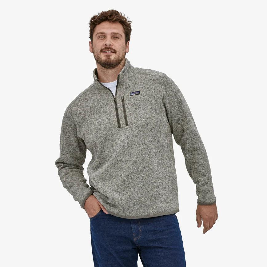 Patagonia Men's Better Sweater 1/4 Zip-Stonewash-Killington Sports