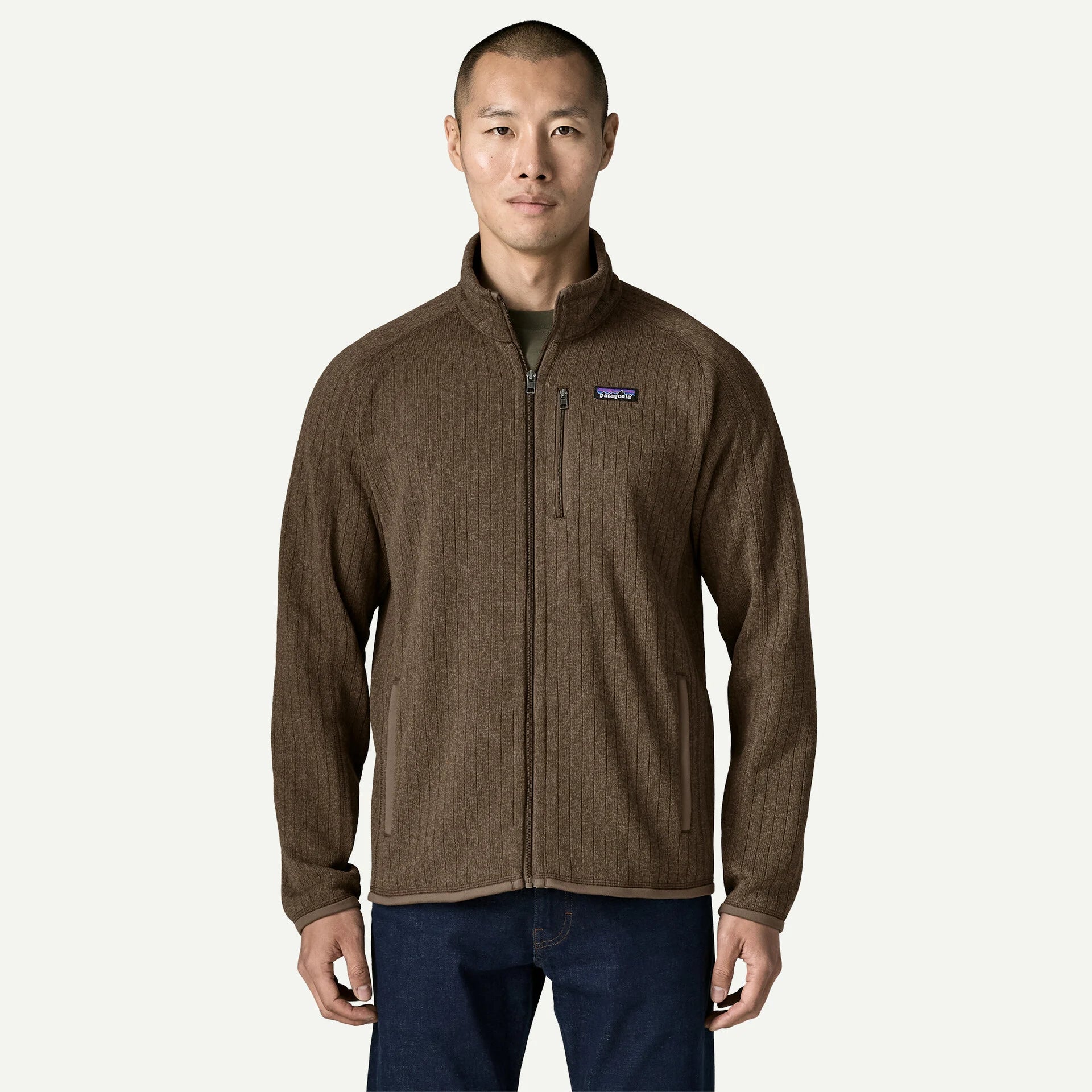 Patagonia Men's Better Sweater® Fleece Jacket-Marlow Brown Rib Knit-Killington Sports