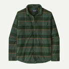 Patagonia Men's Canyonite Flannel Shirt-Road Trip: Treeline Green-Killington Sports