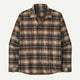 Patagonia Men's Canyonite Flannel Shirt-Switchback: Nest Brown-Killington Sports
