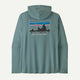 Patagonia Men's Capilene® Cool Daily Hoody - '73 Skyline-Blue Sage - Light Blue Sage X-Dye-Killington Sports