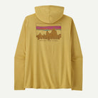 Patagonia Men's Capilene® Cool Daily Hoody - '73 Skyline-Limestone Yellow - Light Limestone Yellow X-Dye-Killington Sports