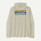 Patagonia Men's Capilene® Cool Daily Hoody - Boardshort Logo-Dyno White-Killington Sports