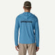 Patagonia Men's Capilene® Cool Daily Hoody - Casting Logo-Shore Blue - Light Shore Blue X-Dye-Killington Sports