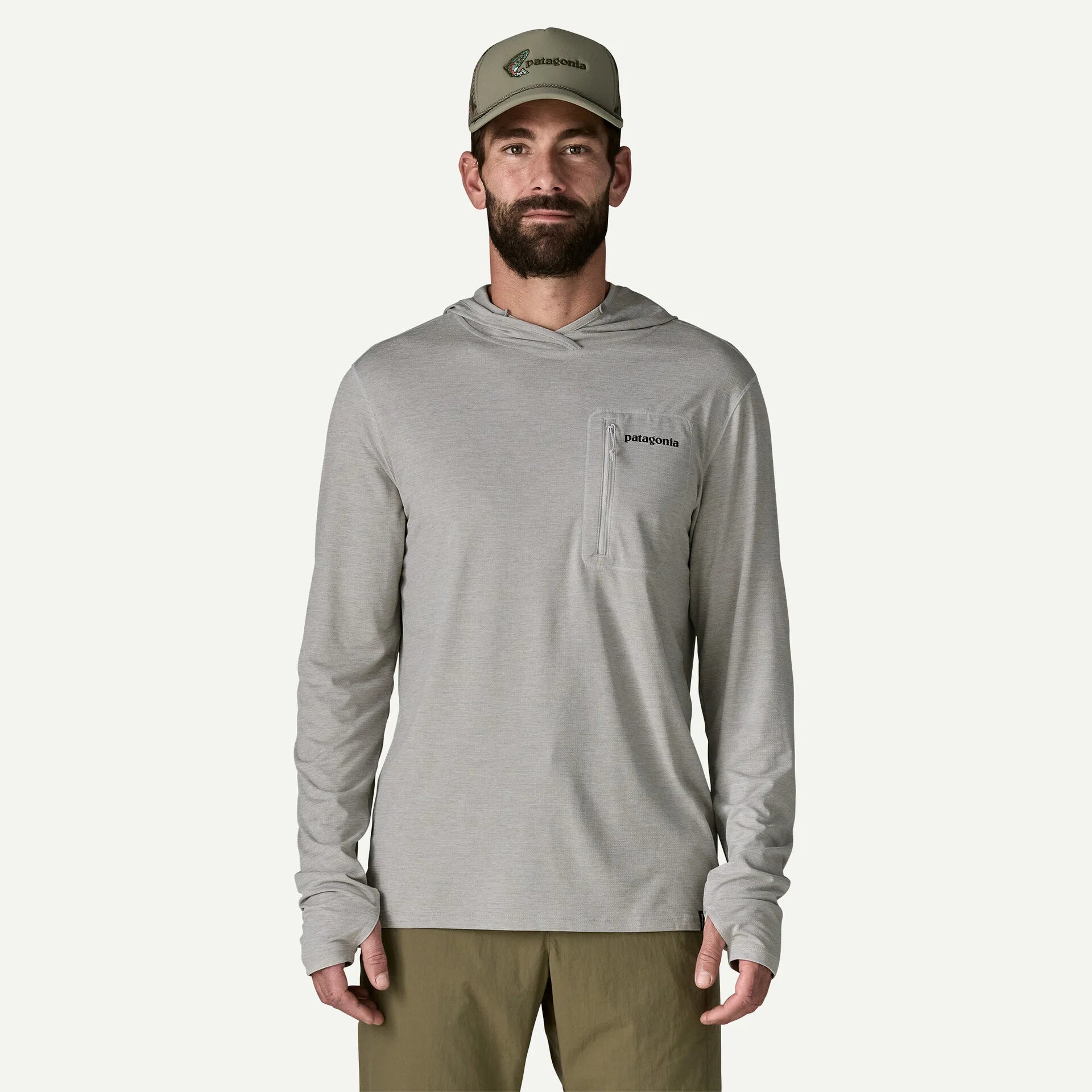 Patagonia Men's Capilene® Cool Sun Hoody - Fitz Roy Trout-Killington Sports