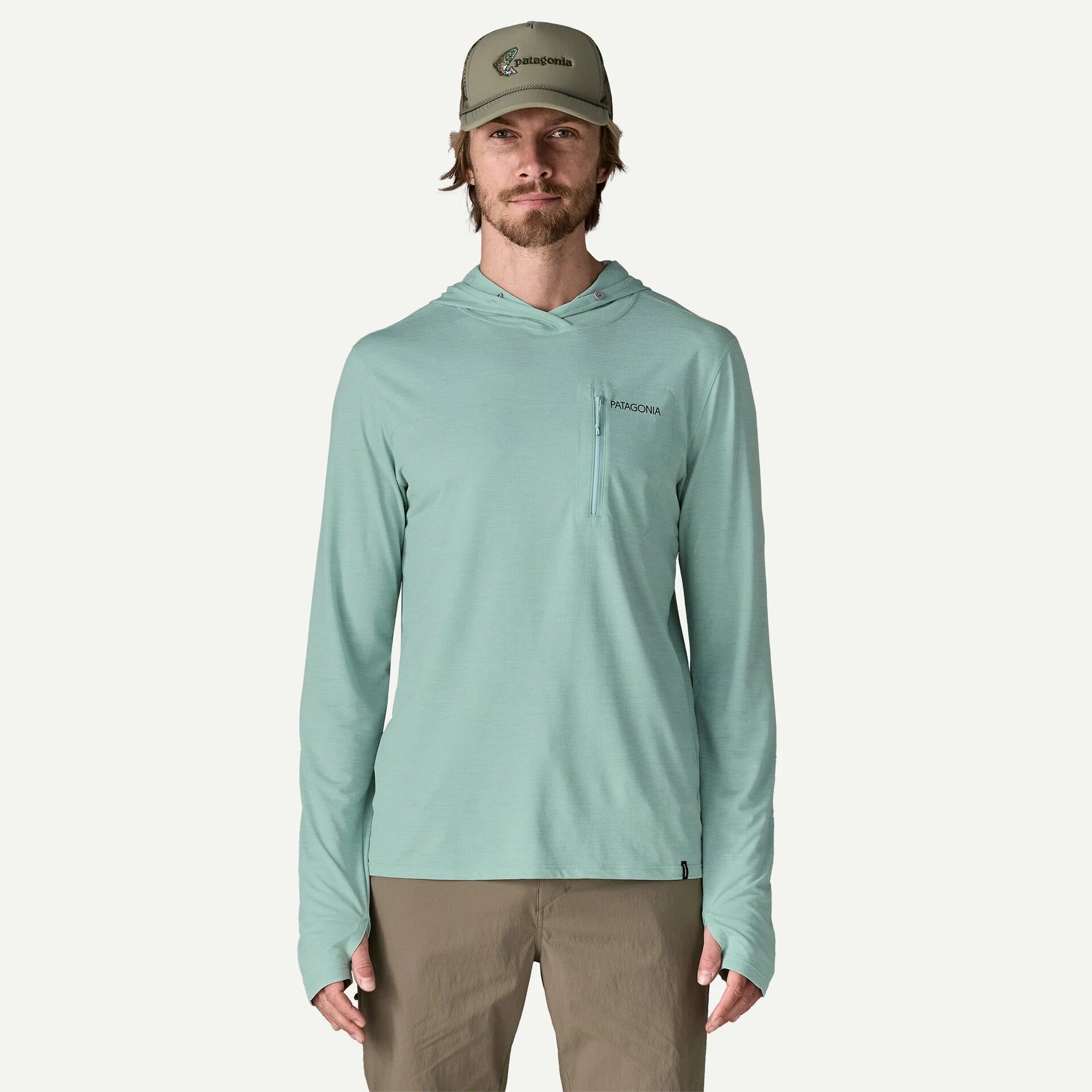 Patagonia Men's Capilene® Cool Sun Hoody - Peak Visions-Killington Sports