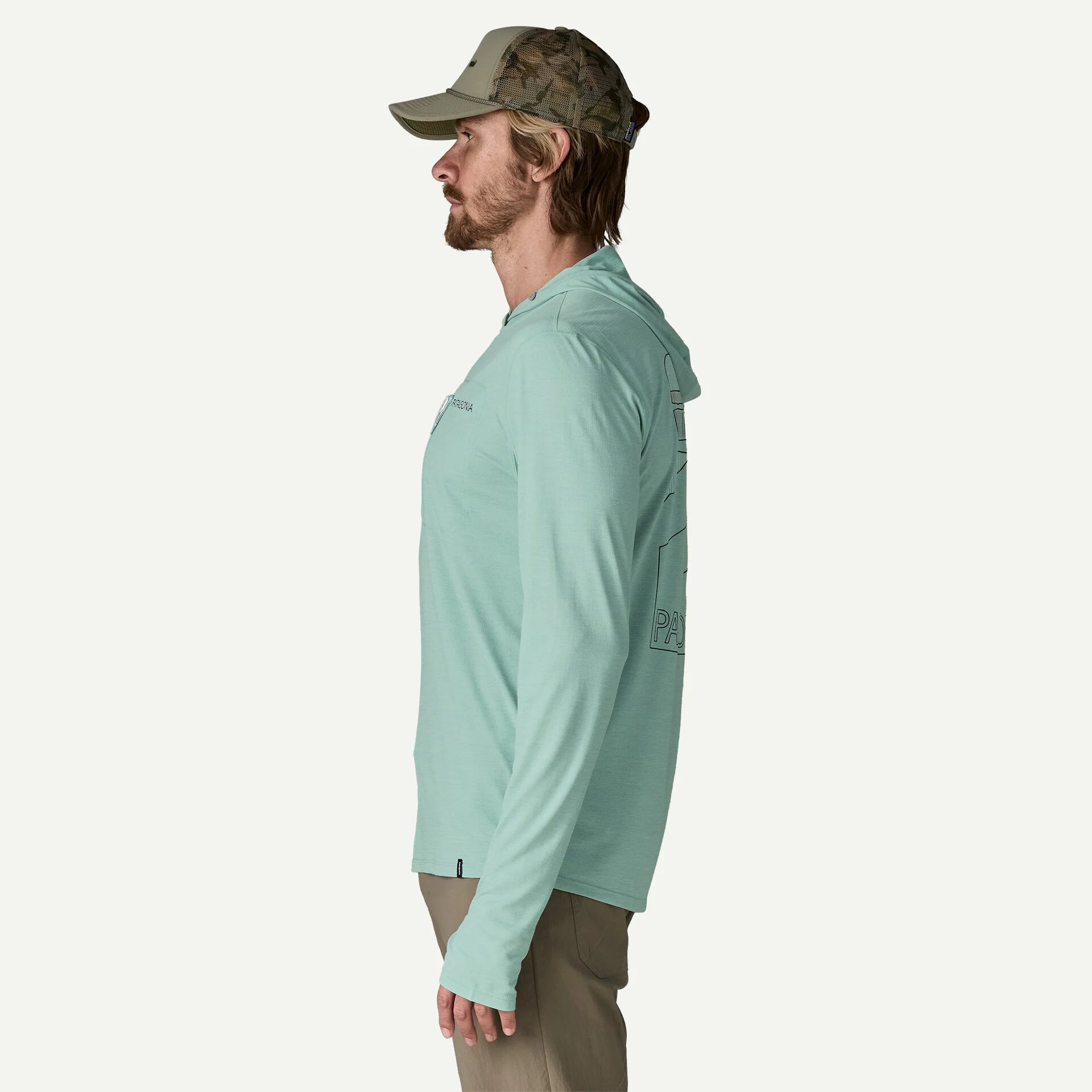 Patagonia Men's Capilene® Cool Sun Hoody - Peak Visions-Killington Sports