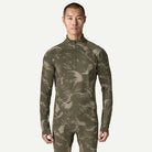 Patagonia Men's Capilene® Midweight Zip-Neck Pullover-Polar Breeze: Basin Green-Killington Sports