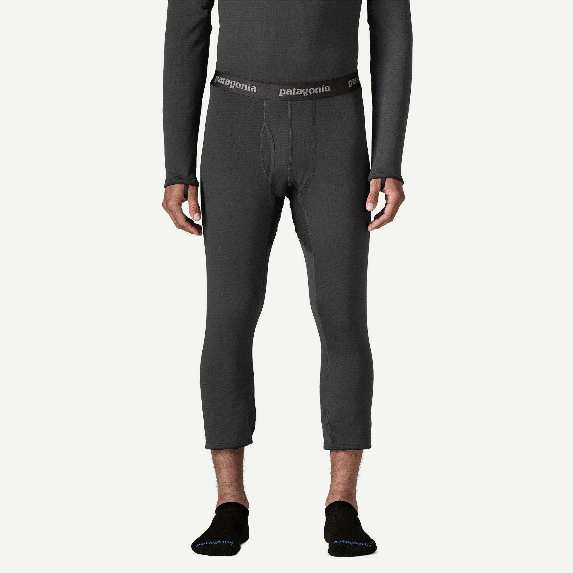 Patagonia Men's Capilene® Thermal Weight Boot-Length Bottoms-Black-Killington Sports