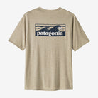 Patagonia Men's Capilene® Cool Daily Graphic Shirt - Waters-Boardshort Logo Tones: Pumice X-Dye-Killington Sports