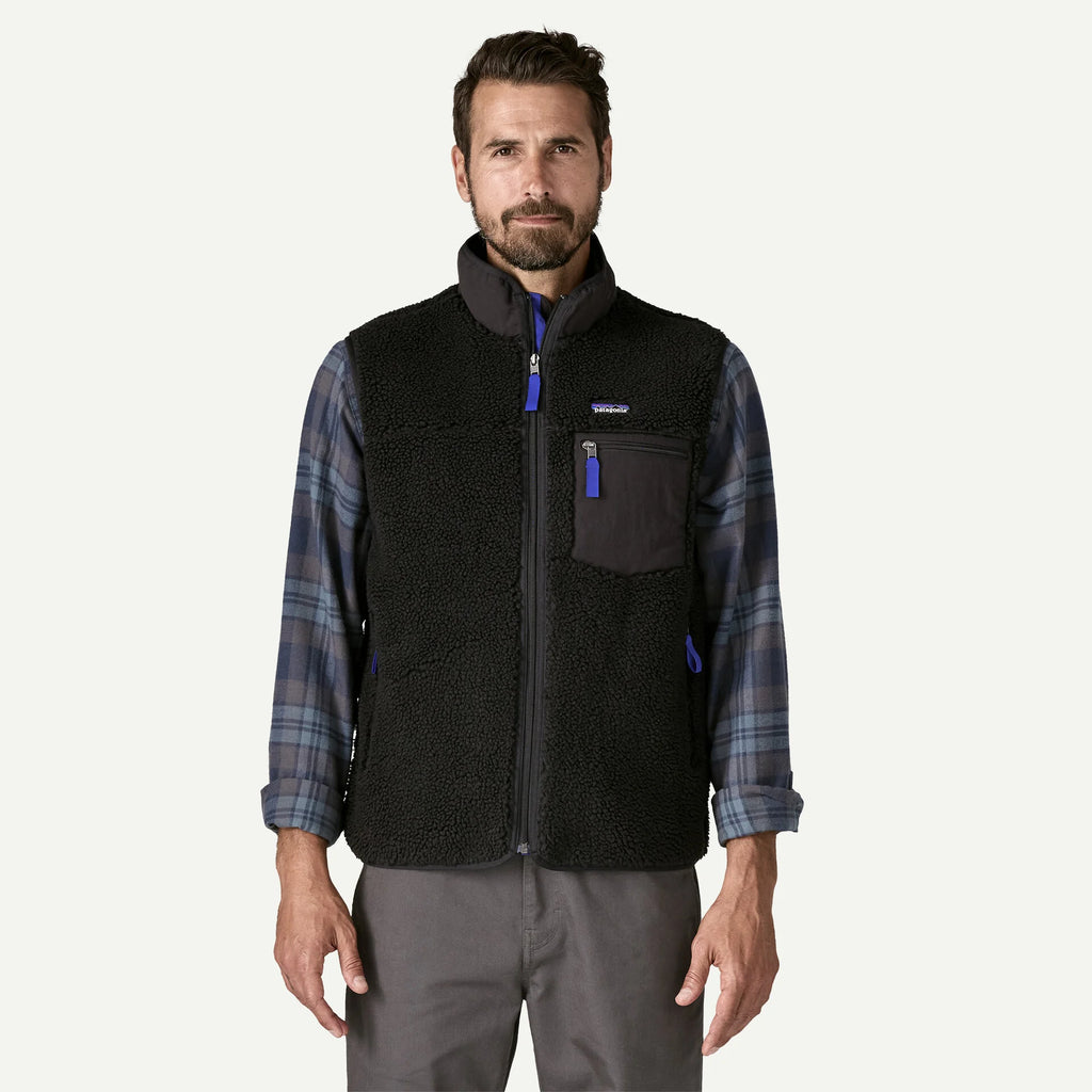 Patagonia Men's Classic Retro-X® Fleece Vest-Black-Killington Sports