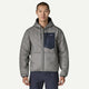 Patagonia Men's Diamond Quilted Bomber Hoody-Forever Grey-Killington Sports