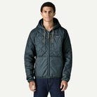 Patagonia Men's Diamond Quilted Bomber Hoody-Summit Blue-Killington Sports
